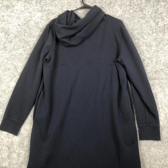 SWEATY BETTY Beyond Hooded Sweat Dress Size Large Blue Style SB8836 - Picture 8 of 13